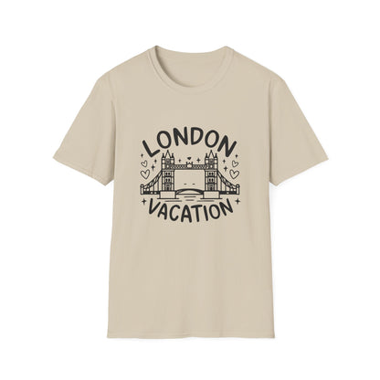 London Vacation Trendy Unisex Softstyle T-Shirt