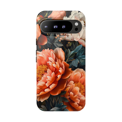 Floral Phone Case - Tough Cases, Durable Cover, Flower Design, Unique Gift, Phone Accessories