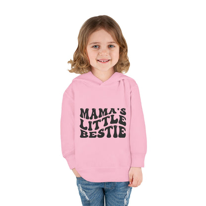 Mama's Little Bestie Toddler Hoodie - Cozy Pullover for Little Ones