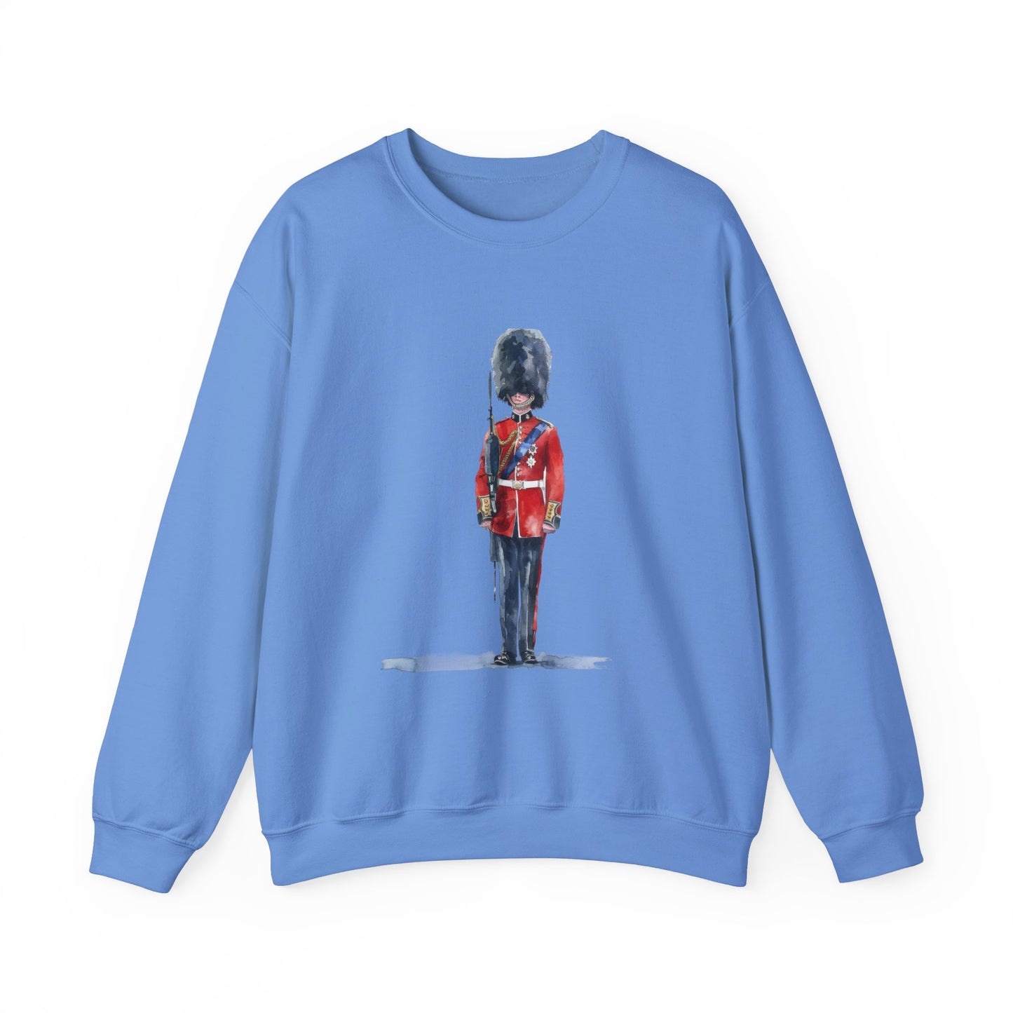 Unisex Heavy Blend™ Crewneck Sweatshirt Elegant - Soldier - Classic Military Elegance and Honorable