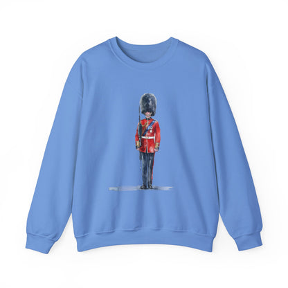 Unisex Heavy Blend™ Crewneck Sweatshirt Elegant - Soldier - Classic Military Elegance and Honorable