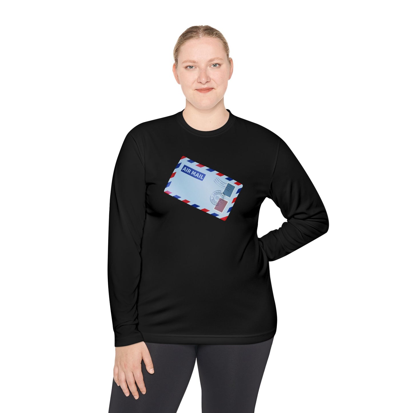 Lightweight Unisex Long Sleeve Tee  - British Air Mail