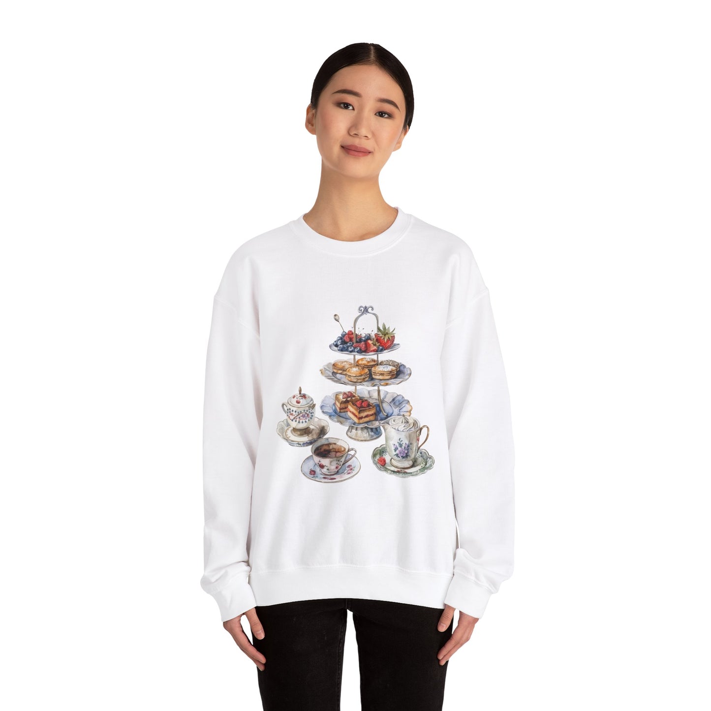 Unisex Heavy Blend™ Crewneck Sweatshirt - Pomp and Plate - Traditional Royal British Meals