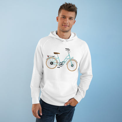 Form-fitting Unisex Hoodie - Classic British Bicycle