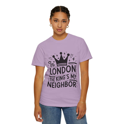 Unisex Garment-Dyed T-shirt - King's Neighbour in London