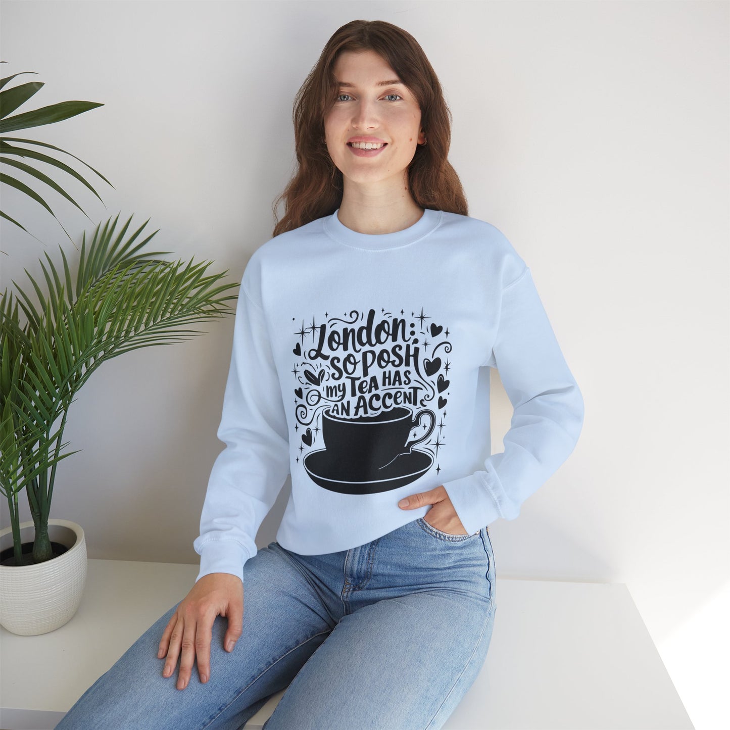 Unisex Heavy Blend™ Crewneck Sweatshirt - London's Nostalgic Tea