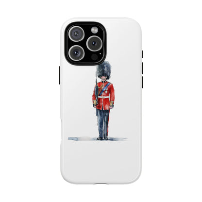 British Royal Guard Phone Case - Tough Cases, Unique Phone Cover, Gift for Her, Cute Accessory, British Soldier Design
