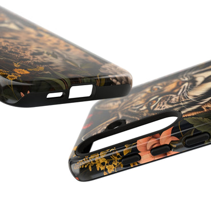Wildlife Phone Case with Lynx Design, Tough Cases, Animal Lovers Gift, Nature Inspired Accessories, Unique Tech Protection