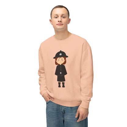 Unisex Lightweight Crewneck Sweatshirt - British Soldier Military Elegance and Honorable