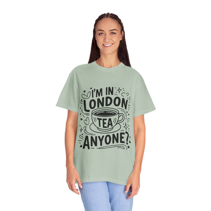 Unisex Garment-Dyed T-shirt - London's Nostalgic Tea