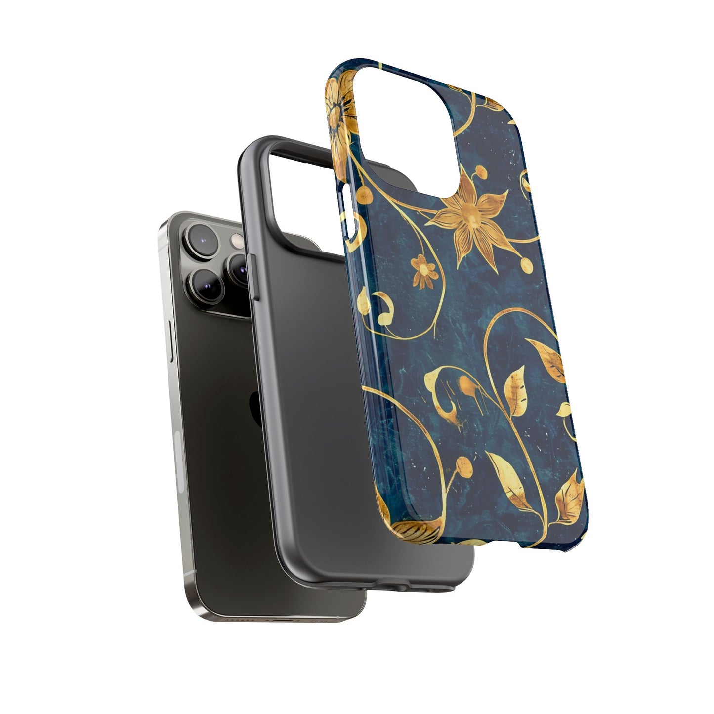 Elegant Floral Phone Case, Tough Cases for iPhone, Unique Style for Her, Gift for Birthdays, Anniversary Present, Nature Lovers