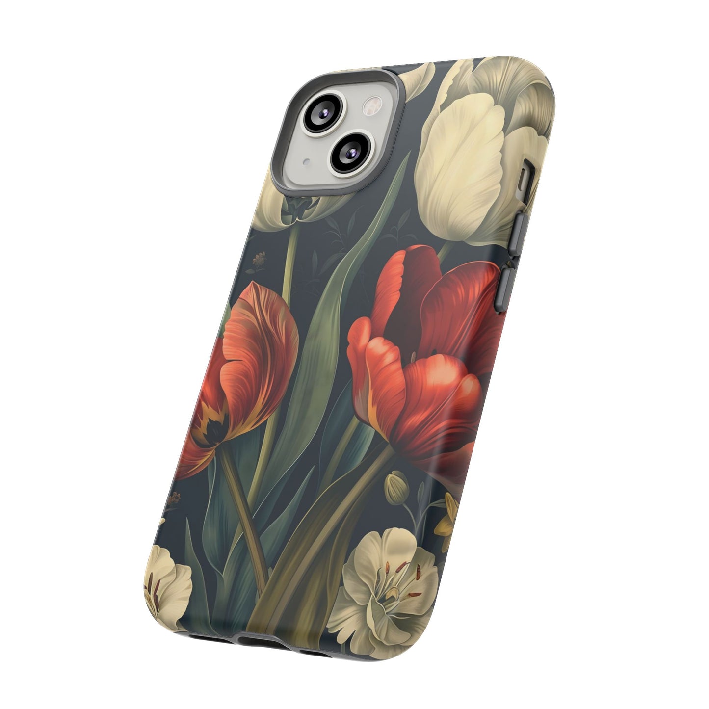 White Flower Tough Cases