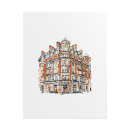 Elegant Architectural Rolled Posters, Art Prints for Home Decor, Gift for Housewarming, Wall Art for Living Room, Unique Art Decor