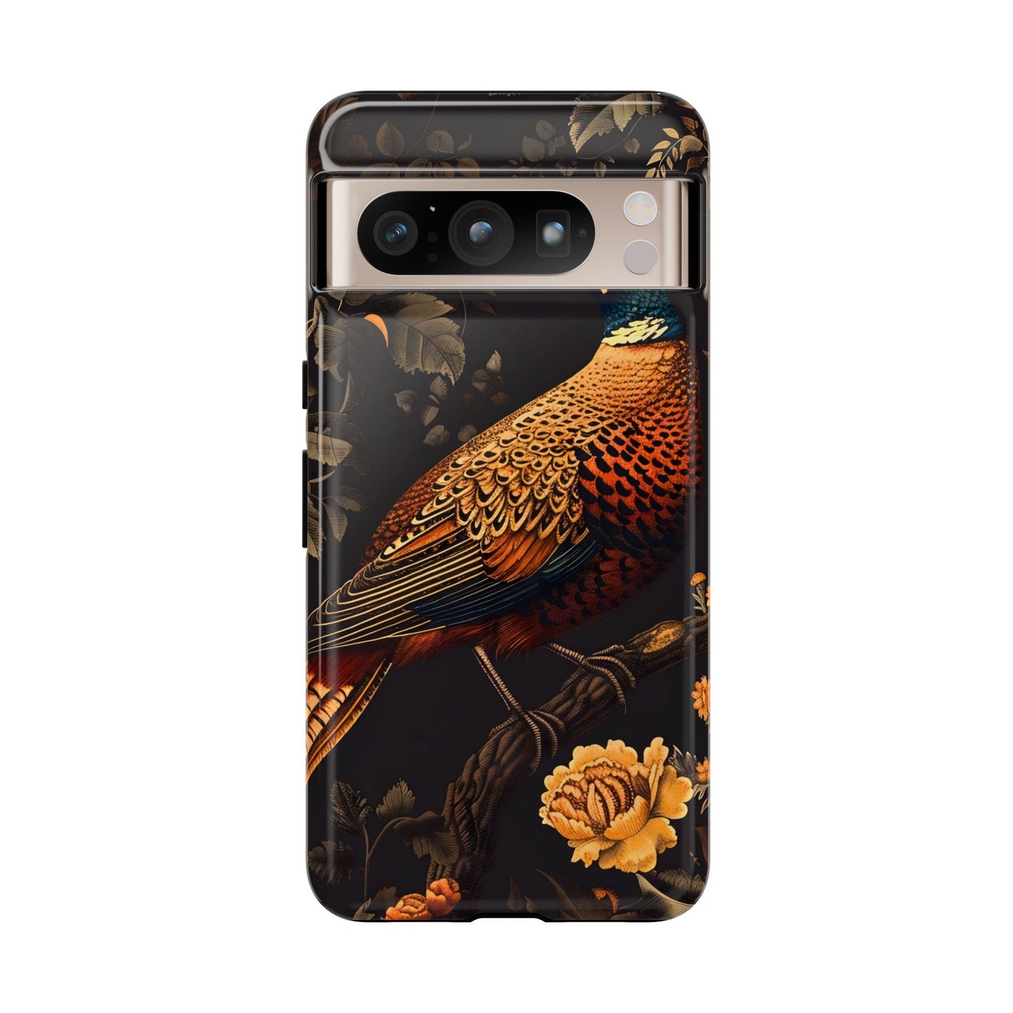 Elegant Bird Phone Case with Floral Design, Tough Phone Cover, Artistic Cell Phone Accessory, Unique Gift for Nature Lovers, Stylish [...]