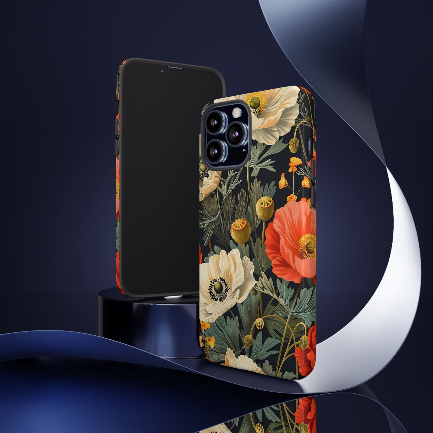 Floral Phone Case - Tough Cases with Vibrant Garden Design, Phone Accessory, Gift for Her, Spring Style, Nature Lover