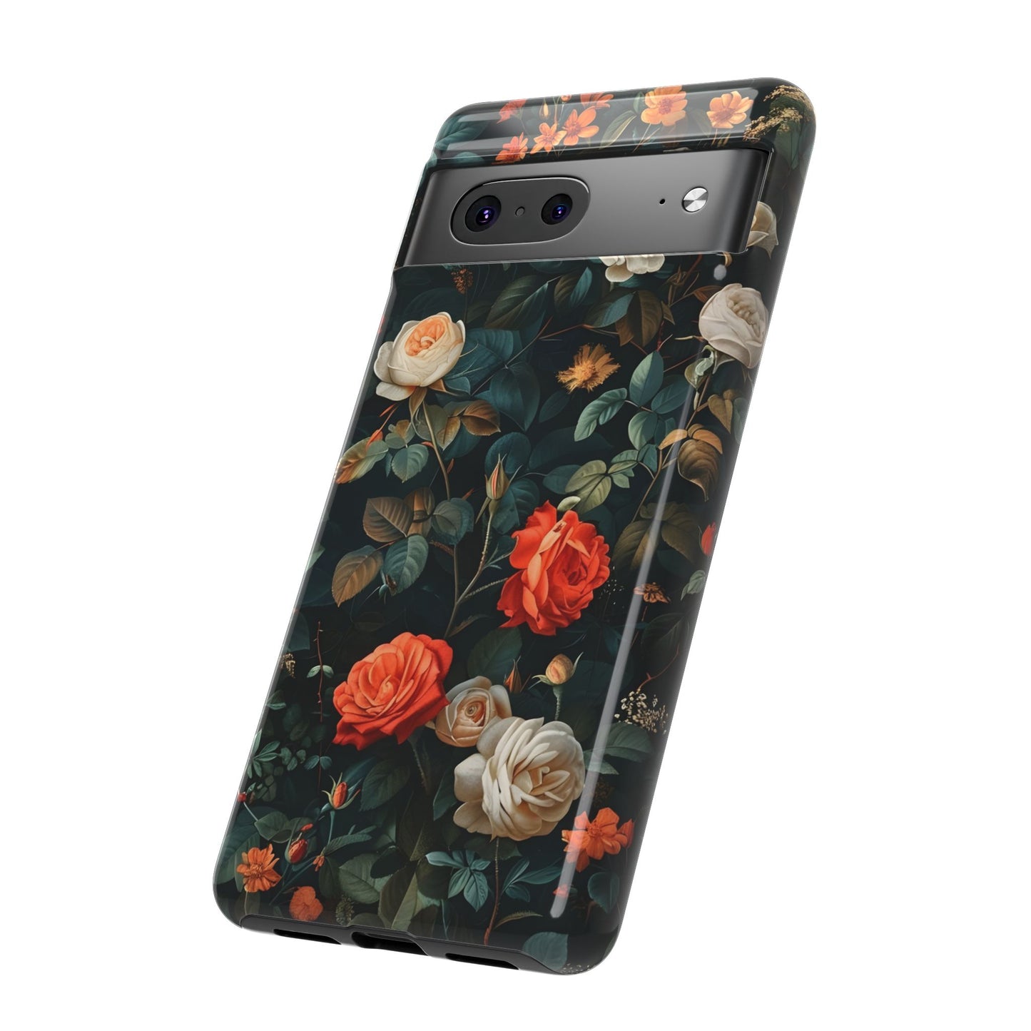 Floral Phone Case | Tough Cases with Elegant Design | Gift for Her, Mother's Day, Birthdays, Personalized, Trendy Tech Accessories