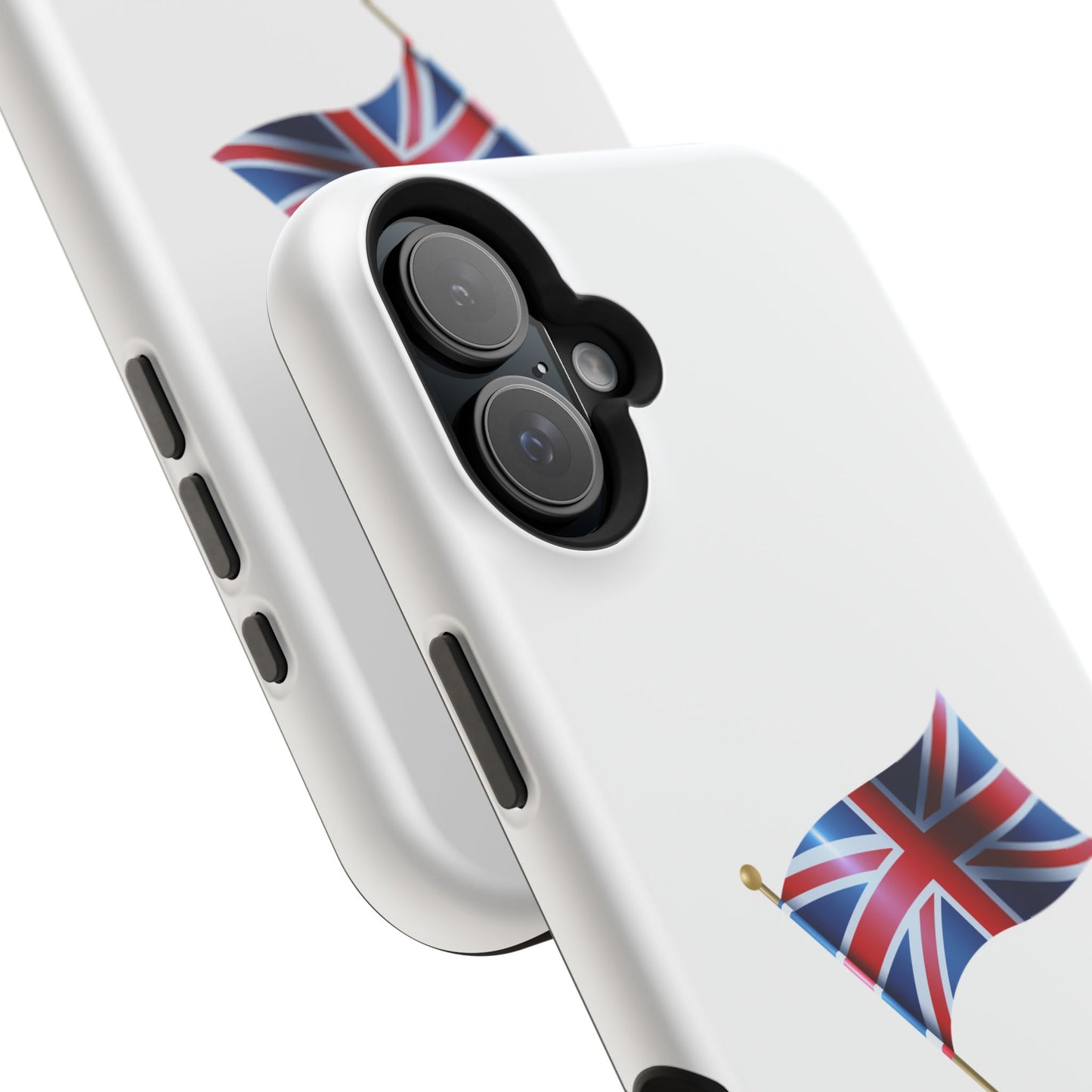 Vintage Union Jack Magnetic Phone Case, British Flag Tough Case, Gift for Anglophiles, Travel Accessories,UK Prid e Case