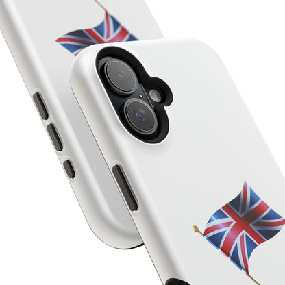 Vintage Union Jack Magnetic Phone Case, British Flag Tough Case, Gift for Anglophiles, Travel Accessories,UK Prid e Case
