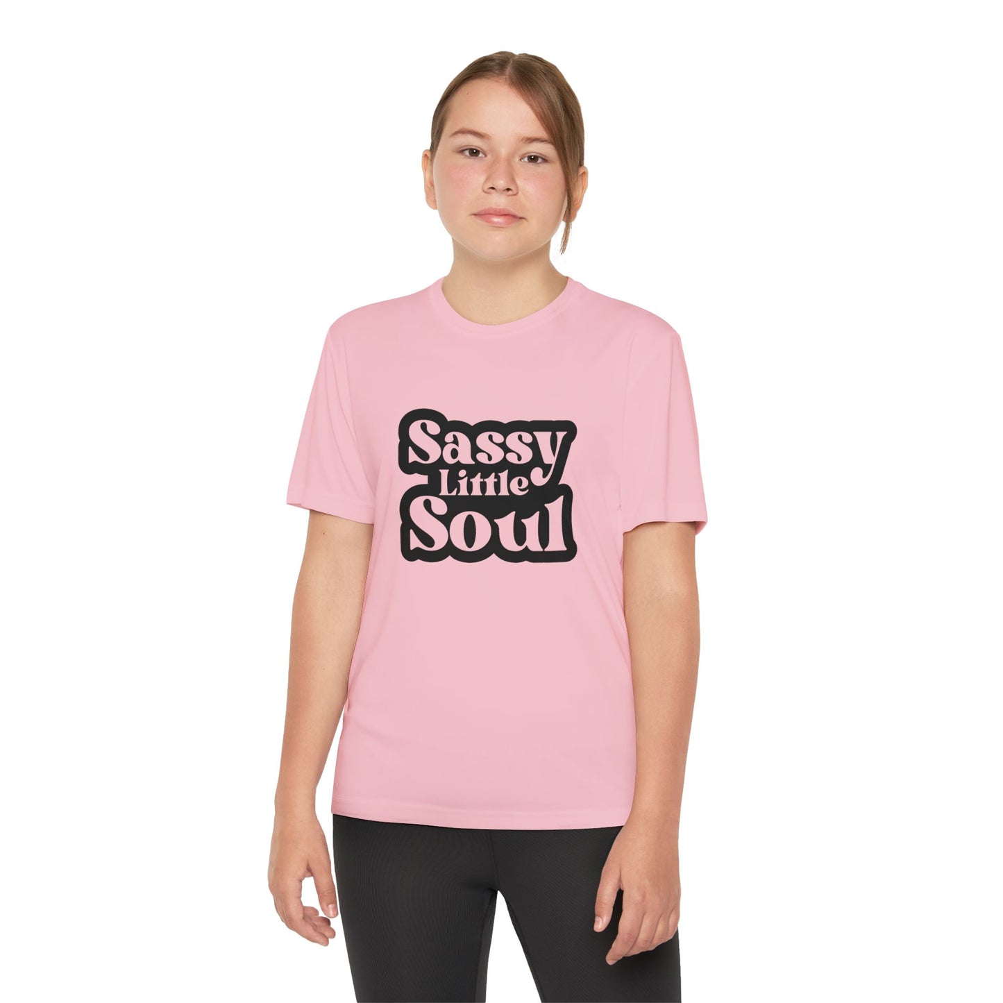 Youth Tee - Sassy Little Soul - Fun & Stylish Competitor T-Shirt for Kids