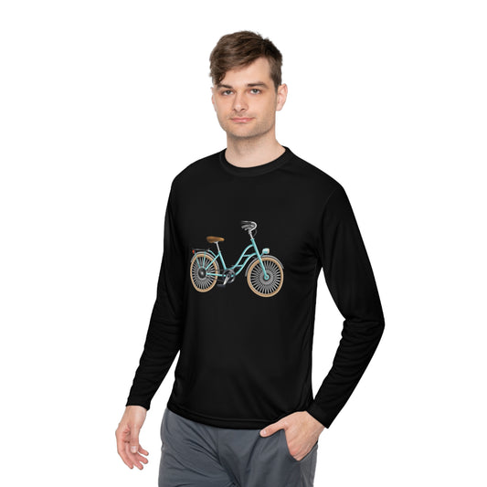 Unisex Lightweight Long Sleeve Tee - Classic British Bicycle