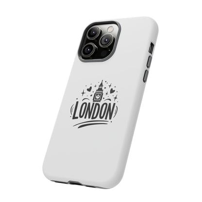 Stylish Phone Case for London Lovers, London Gift, Travel Accessory, Unique Smartphone Case, Cityscape Phone Cover
