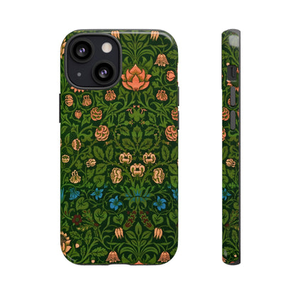 Crimson Leaf Whirl – Phone Case - Tough Cases