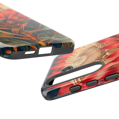 Tough Cases: Vibrant Floral Phone Case, Tough Phone Covers, Floral Art Cases, Nature Design Accessories, Gift for Nature Lovers