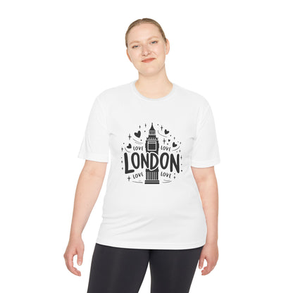 Unisex Moisture Wicking Tee - Love London