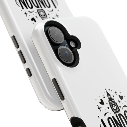 Stylish Magnetic Phone Case with London Design, Travel Gift, Unique Protection, Customizable Accessories, Phone Cover, Modern Tech