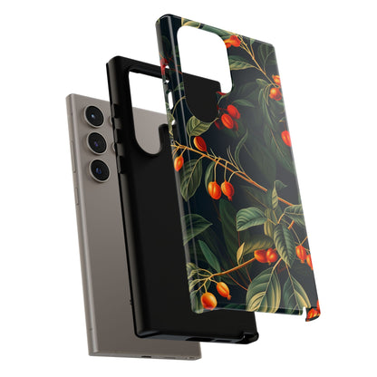 Tough Cases, Floral Phone Case, Nature-Inspired Tech, Unique Gift, Phone Accessory, Botanical Design, Fall Vibes