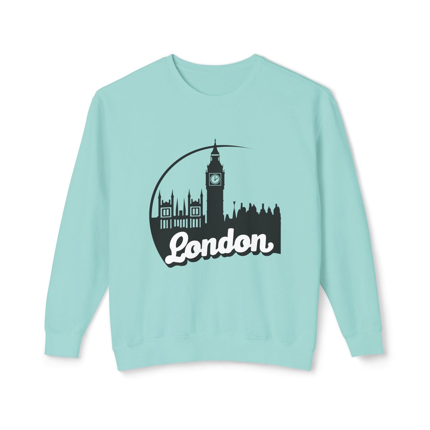 Unisex Lightweight Crewneck Sweatshirt - London's Aesthetic