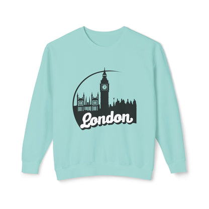 Unisex Lightweight Crewneck Sweatshirt - London's Aesthetic