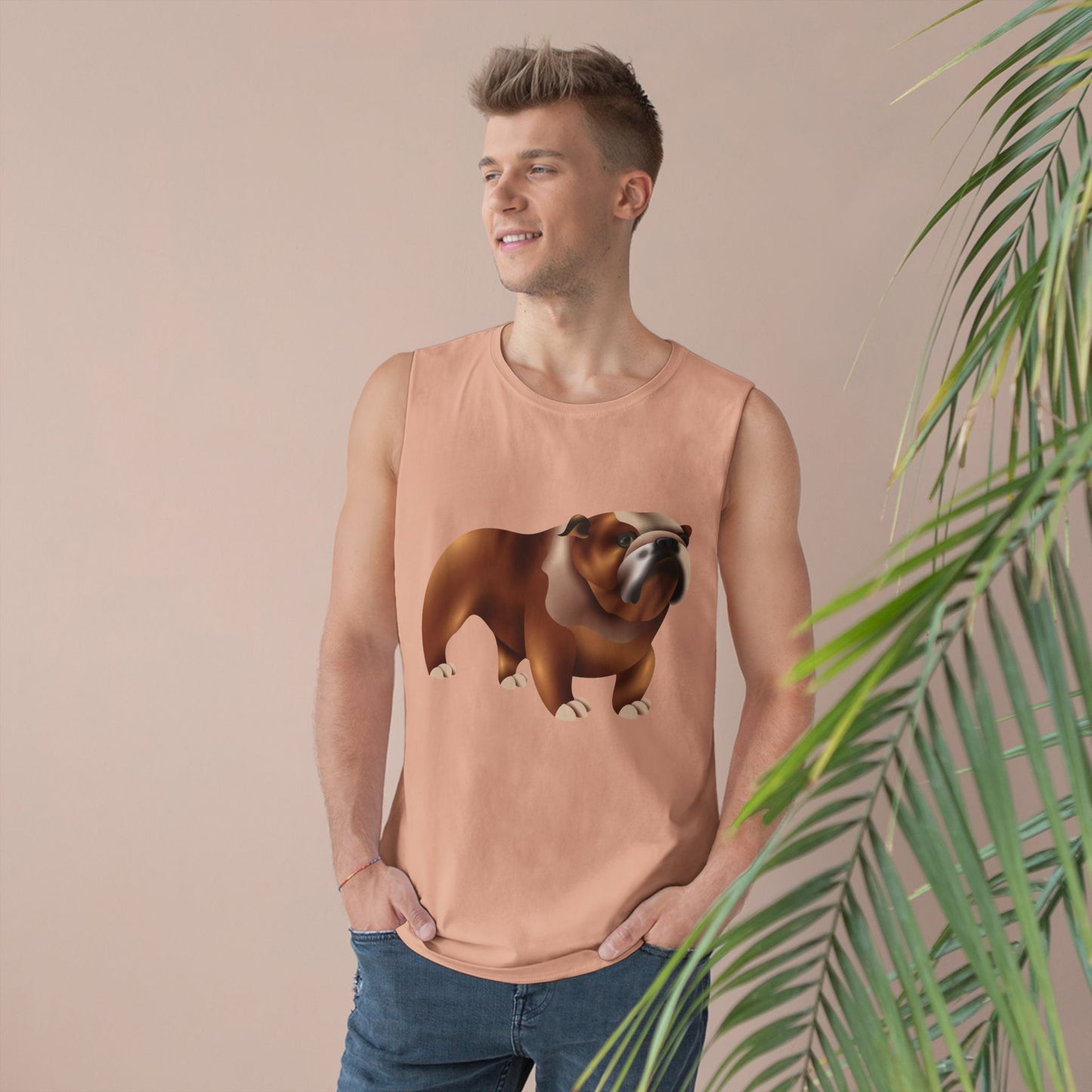 Unisex Barnard Tank  Adorable British Dog