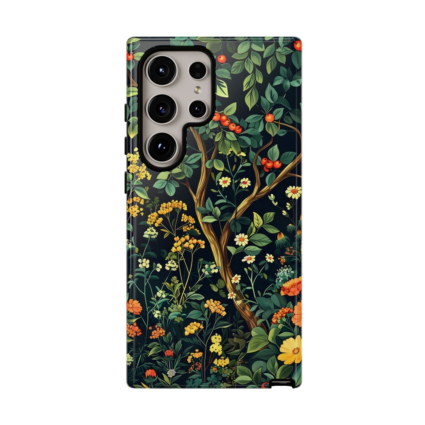 Floral Phone Case - Tough Cases, Colorful Nature Design, Gift for Flower Lovers, Phone Accessory, Unique Cell Phone Cover