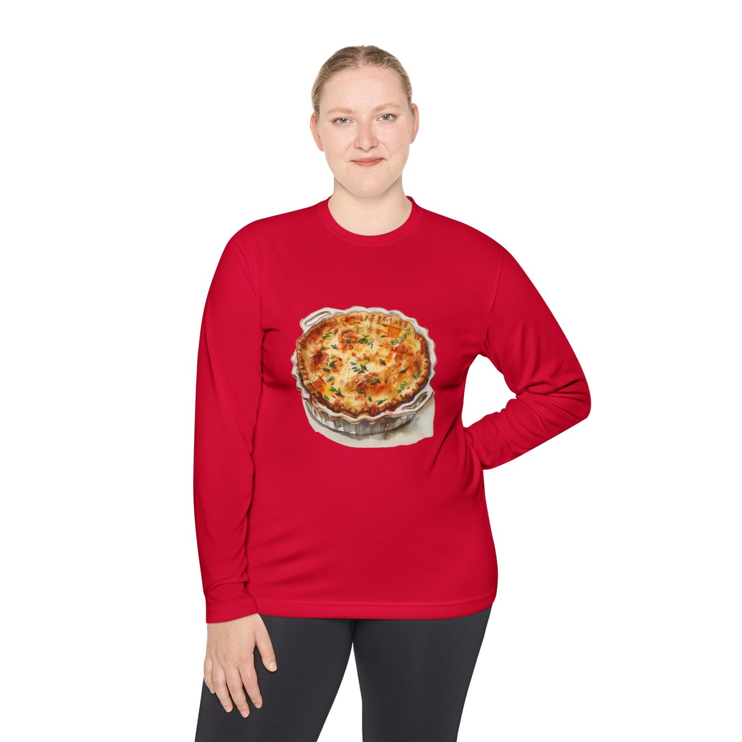Unisex Lightweight Long Sleeve Tee - A Feast Fit for Royalty - British Royal Cuisine