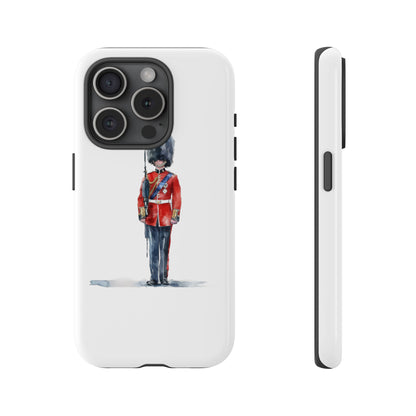 British Royal Guard Phone Case - Tough Cases, Unique Phone Cover, Gift for Her, Cute Accessory, British Soldier Design