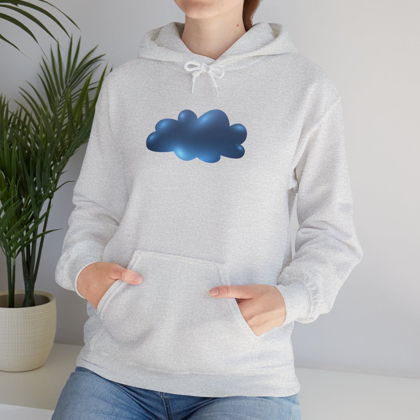 Unisex Heavy Blend™ Hooded Sweatshirt - Serene Cloudscape