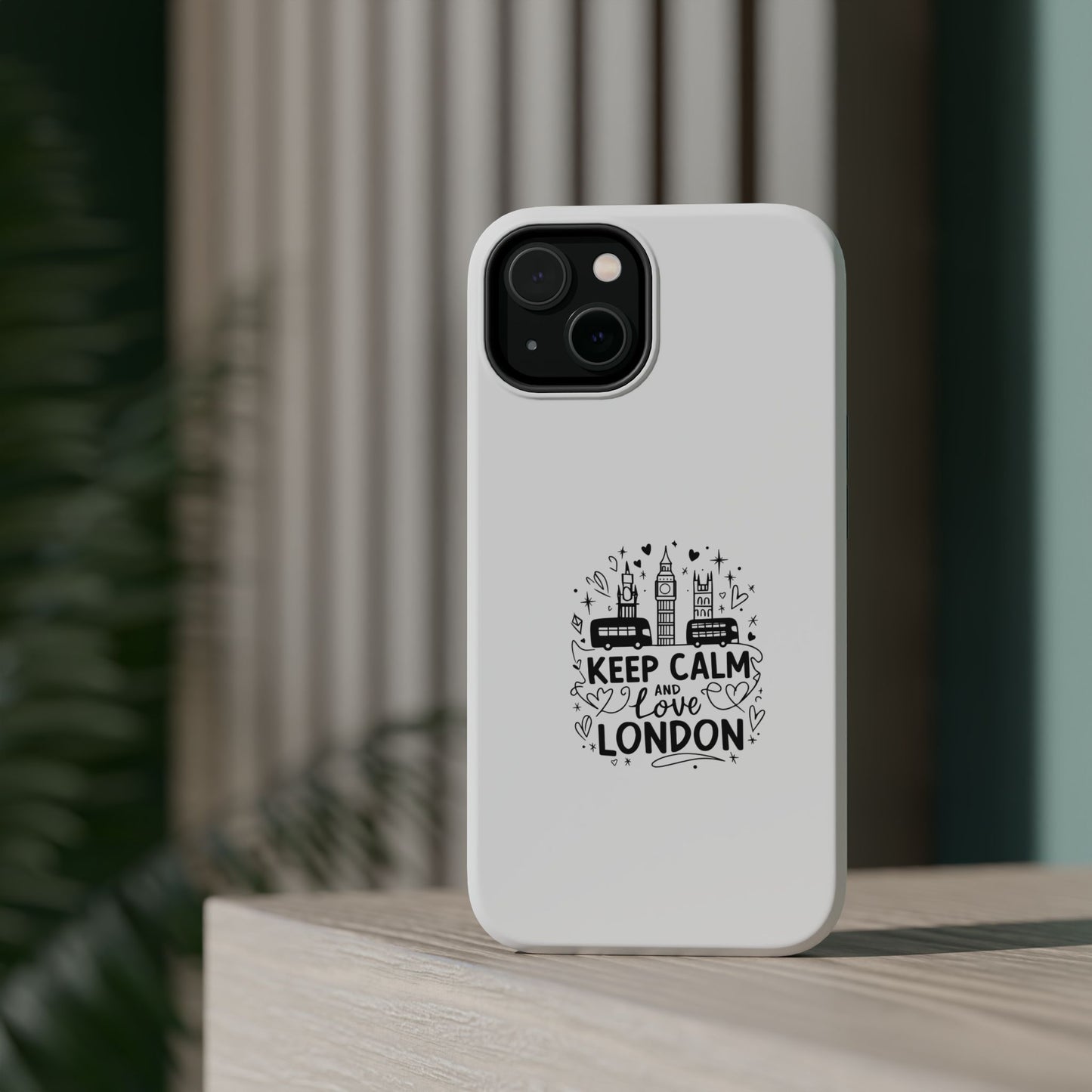 Keep Calm and Love London Magnetic Phone Case