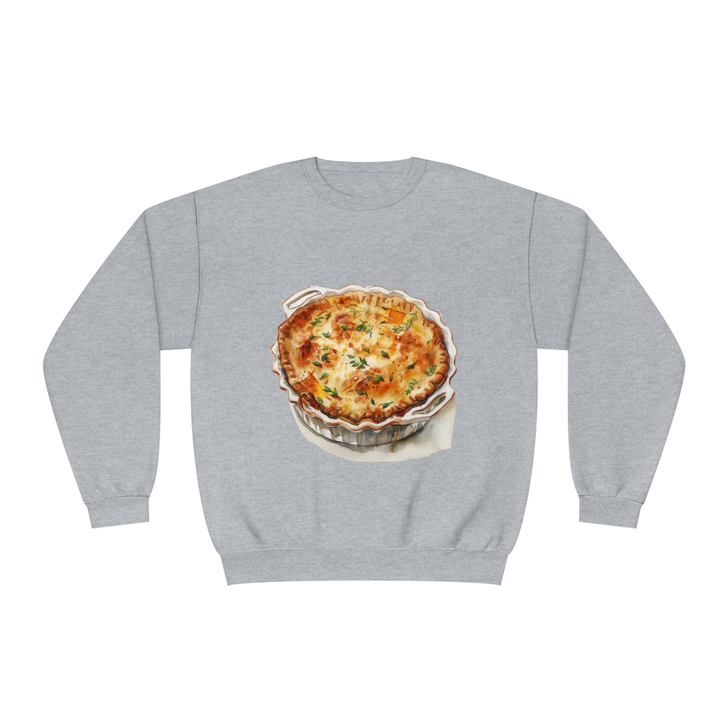 Unisex NuBlend® Crewneck Sweatshirt - British Royal Feast Opulent Dining Fit for Royalty