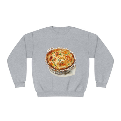 Unisex NuBlend® Crewneck Sweatshirt - British Royal Feast Opulent Dining Fit for Royalty