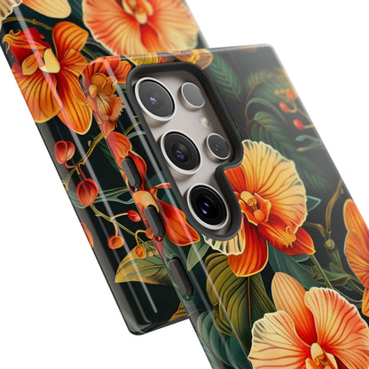 Floral Phone Case - Tough Cases, Protective Cover, Gift for Her, Smartphone Accessory, Floral Design, Nature-Inspired