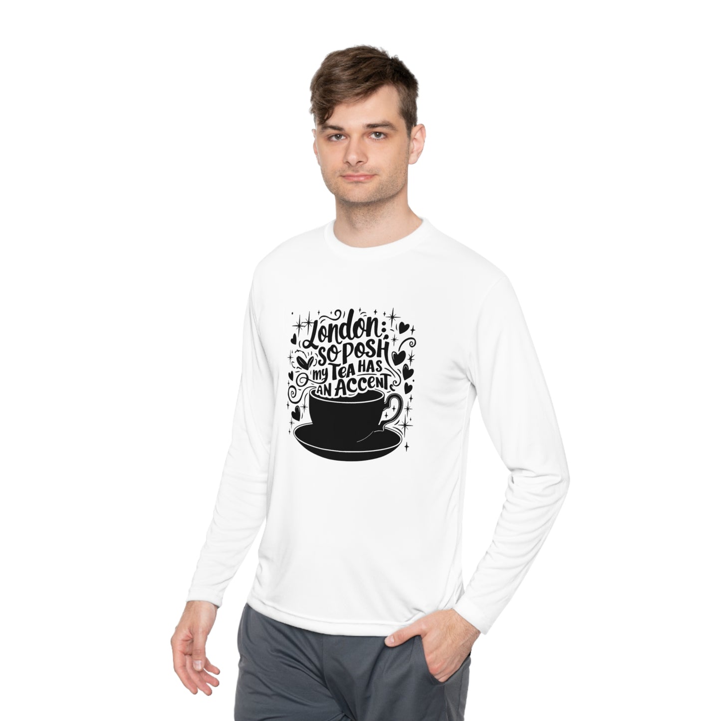Unisex Lightweight Long Sleeve Tee - London's Nostalgic Tea