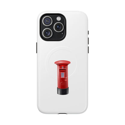 Tough Magnetic Phone Case with Vintage Post Box Design, Durable Protector, Unique Gift, Travel Lover's Accessory, Holiday Present, Red [...]