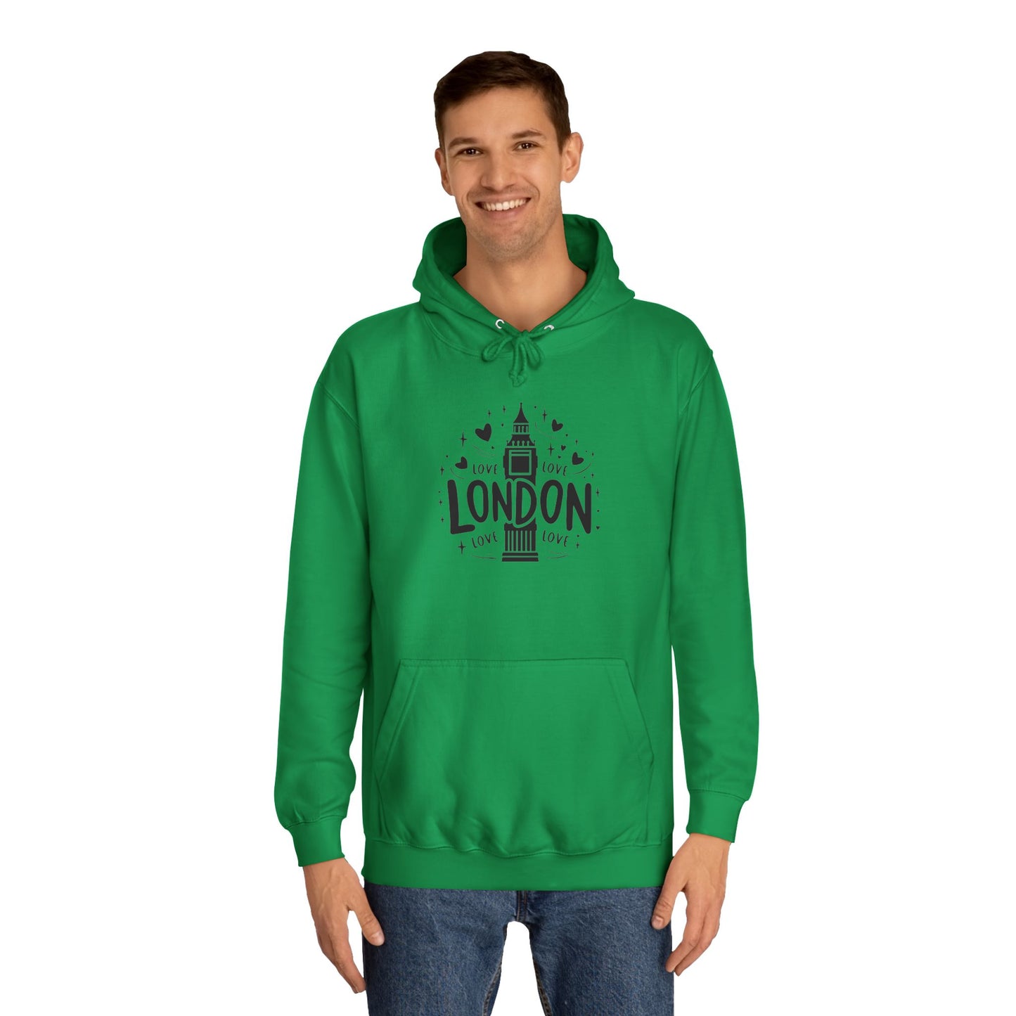 Unisex College Hoodie - Lovely London