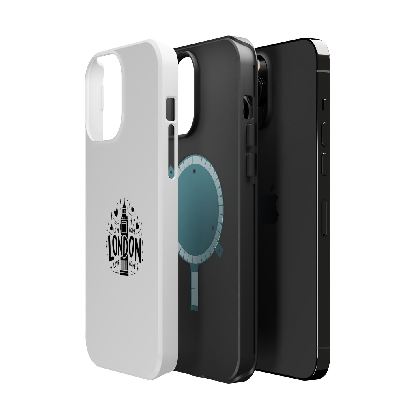 London Love Magnetic Tough Case - Stylish iPhone Protection