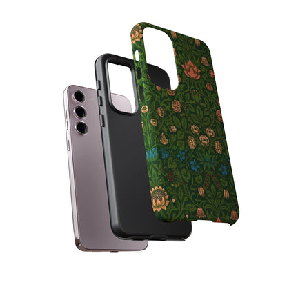 Crimson Leaf Whirl – Phone Case - Tough Cases
