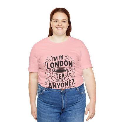 Unisex Jersey Short Sleeve Tee - London's Nostalgic Tea