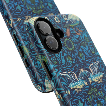 Elegant Bird Pattern Phone Case | Nature Lover Gift, Stylish Mobile Cover, Floral Design, Eco-Friendly, Unique Cell Phone Protector