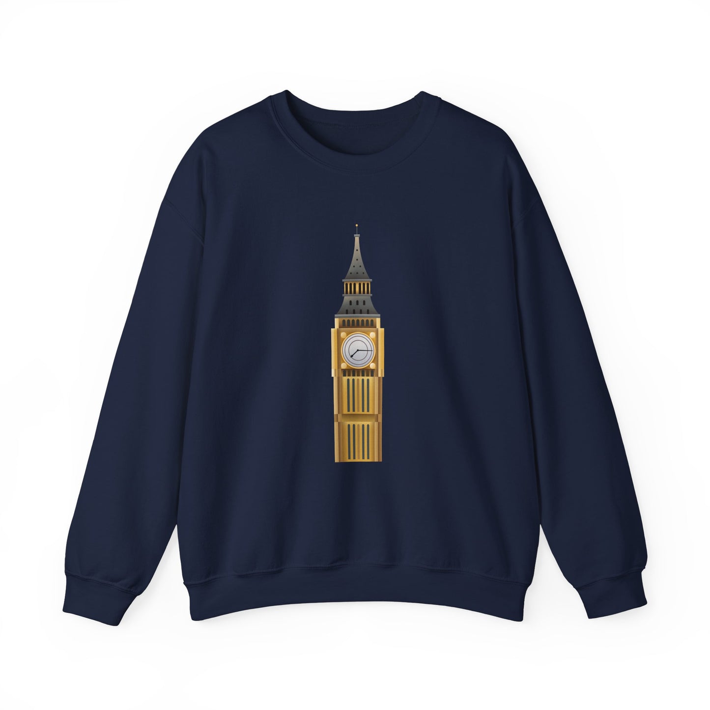 Unisex Heavy Blend™ Crewneck Sweatshirt Classy - Iconic Big Ben Clock Tower