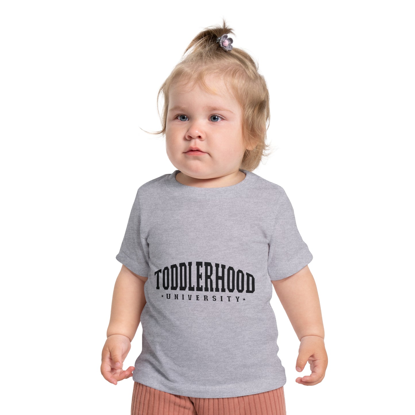 Toddler Short Sleeve T-Shirt - Toddlerhood University Design for New Parents
